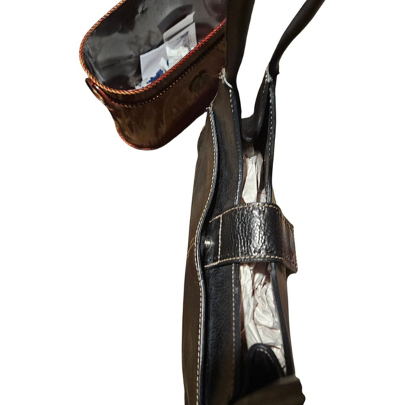 Fossil Black Leather Shoulder Bag One Size - Picture 7 of 16